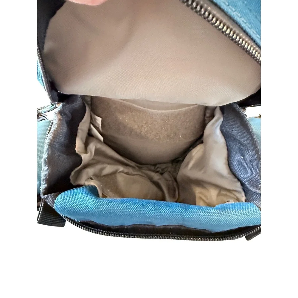 Lowepro Off Trail 1 Camera Waist‎ Pack Belt Bag Teal Black Modular Lens Pouches